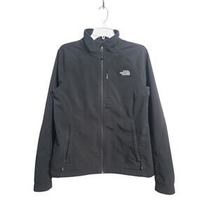 The North Face Apex Bionic Softshell Jacket Large Black GUC WindWall AMVX